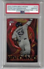 PSA10 2023 Topps Chrome NPB Munetaka Murakami /25
