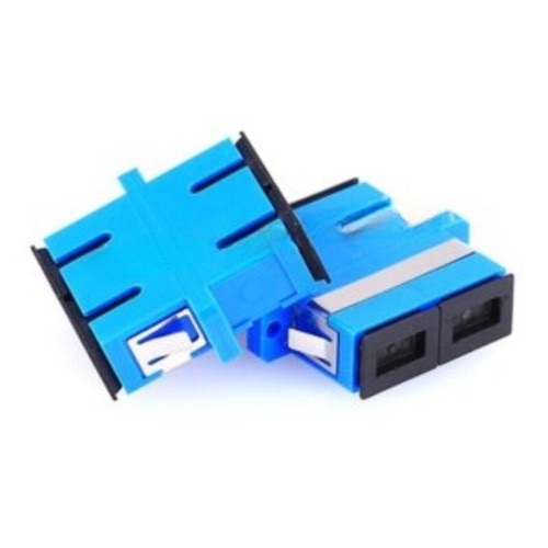 20Pcs SC to SC Duplex Fiber Optical Connector Optic Adapter Flange Coupler SC-SC - Afbeelding 3 van 4