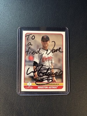 2009 O-Pee-Chee - Wandy Rodriguez #204 Signed