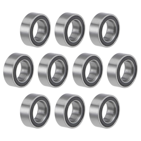 10 X Rillenkugellager MR74-2RS 4Mm Id 7Mm AußEndurchm. 2,5Mm Bohrung Z2-image
