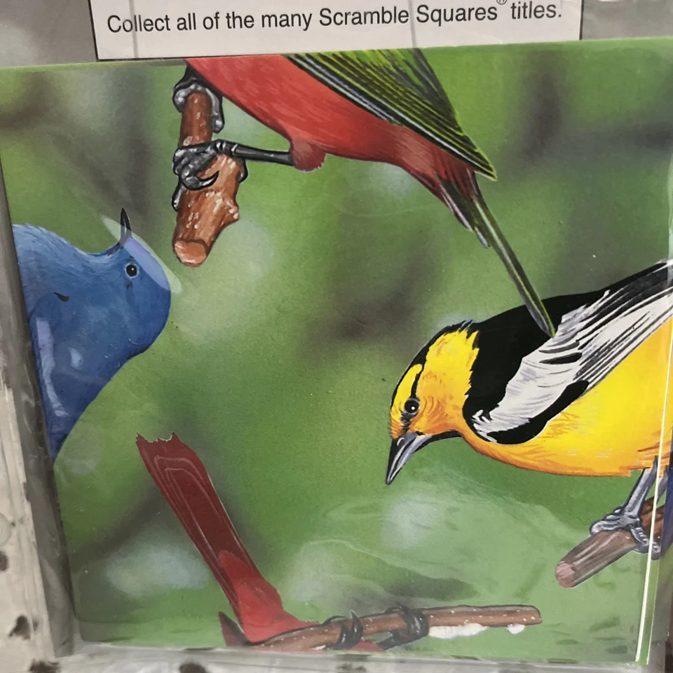 Scramble Squares Puzzle Tiles Humming Birds and North American Birds - Image 4 of 4