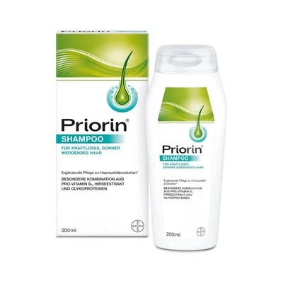 Priorin Shampoo 200ml Anti Hair Loss Prevention. For weak, thinning hair .