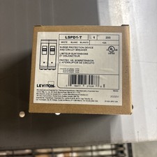 Leviton LSPD1-T Plug-On Surge Protection Device 15A