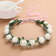 Flower Headbands Women Bride Flower For Wedding Party Supply Floral Garlands Hai