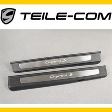 Porsche 718 Cayman S 981/982 Einstiegleisten Edelstahl+Beleuchtung 98104480013