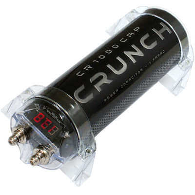 Crunch CR 1000 1 Farad Car Hifi Power Cap Elko Kondensator