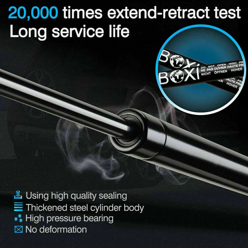 Soportes de elevación del capó delantero Qty2 puntales amortiguadores resortes de gasolina para Jaguar XJS 1992-1996 Foto 4 de 4