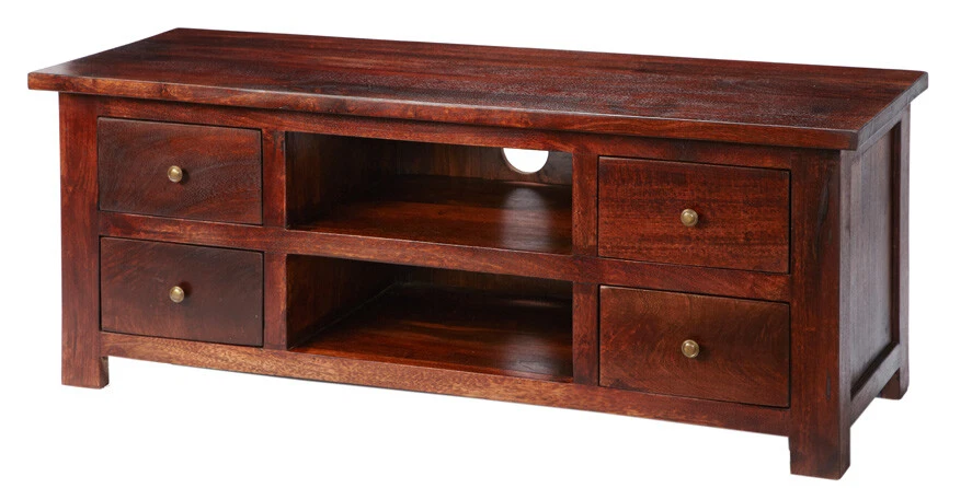 Dark wood tv cabinet ebay deals