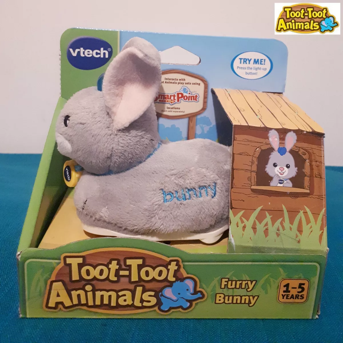 Vtech Toot Toot Animal Furry Dog or Furry Bunny Age 1 5 Years eBay