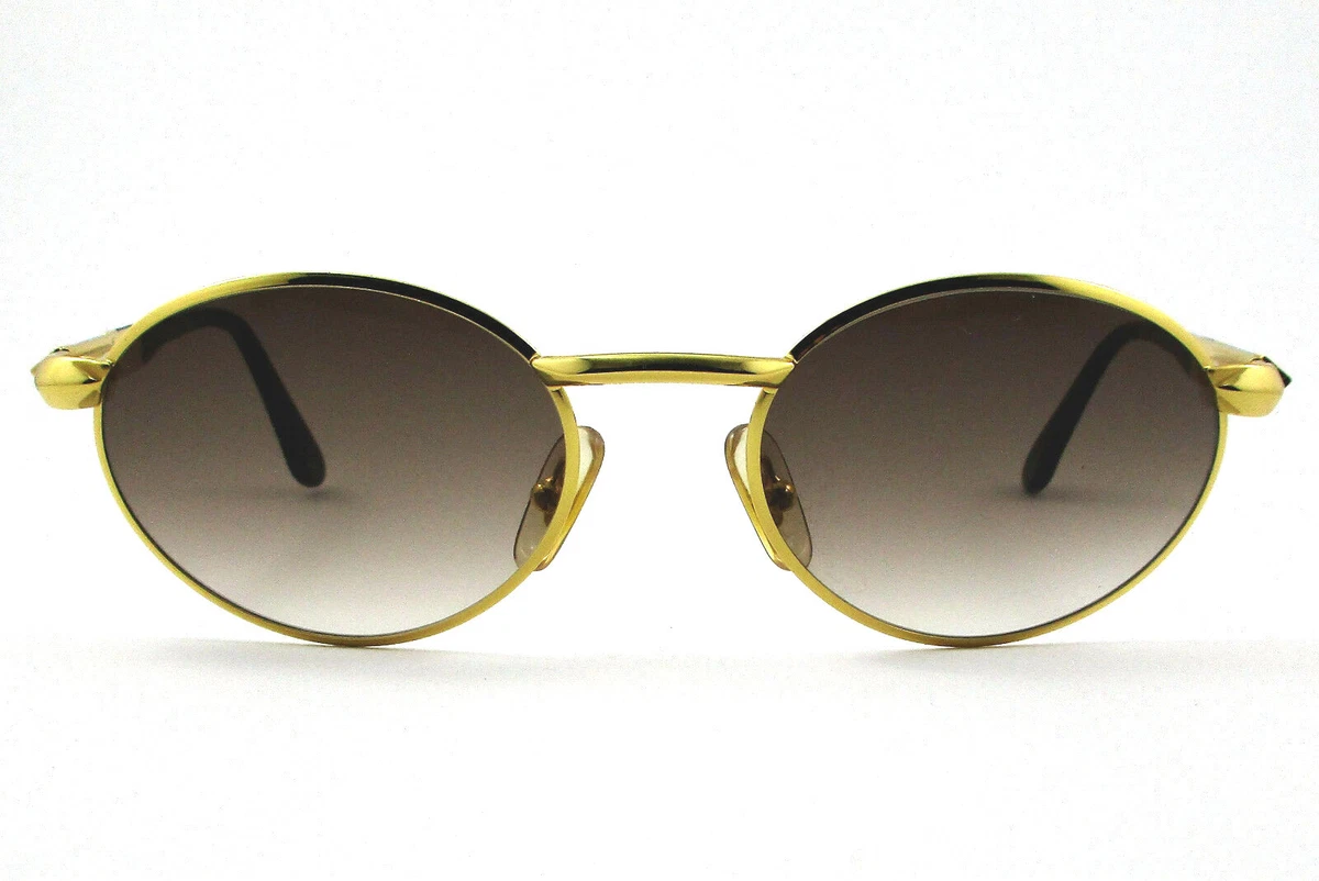 Occhiali da sole CELINE Metal Triomphe Oval CL40235U Colore del telaio Oro