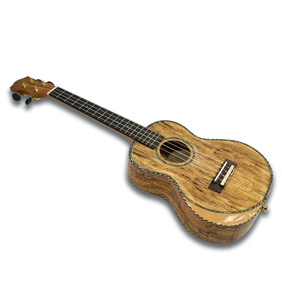 26" 4 Strings Hawaiian Tenor acoustic Ukulele, Canadian Spalted Maple Body - Image 3 of 4