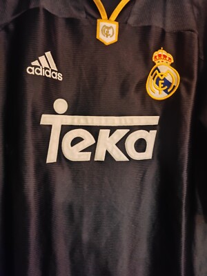 ウェア adidas Real Madrid 99/00  Uniform adidas Real Madrid 99/00 Track Top - Blue | Free Shipping
