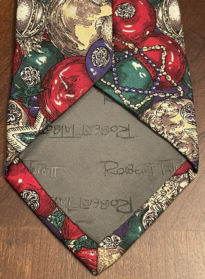 Richard Oliver Robert Talbott ручная работа 100% шелк сделано в США - Изображение 2 из 4