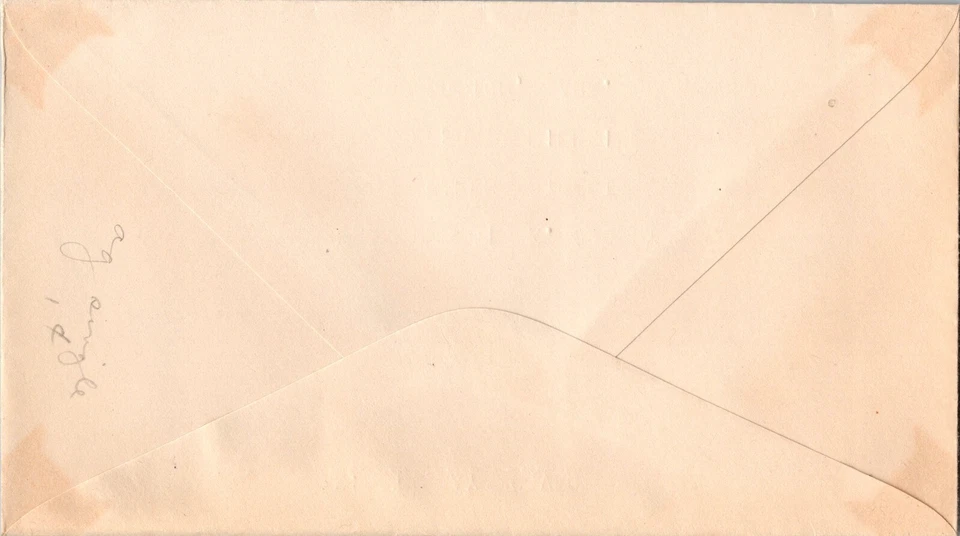 1936 USA Purser SS Veragua United Fruit Company Honored UFC FDC Cover To MA - Image 2 of 2