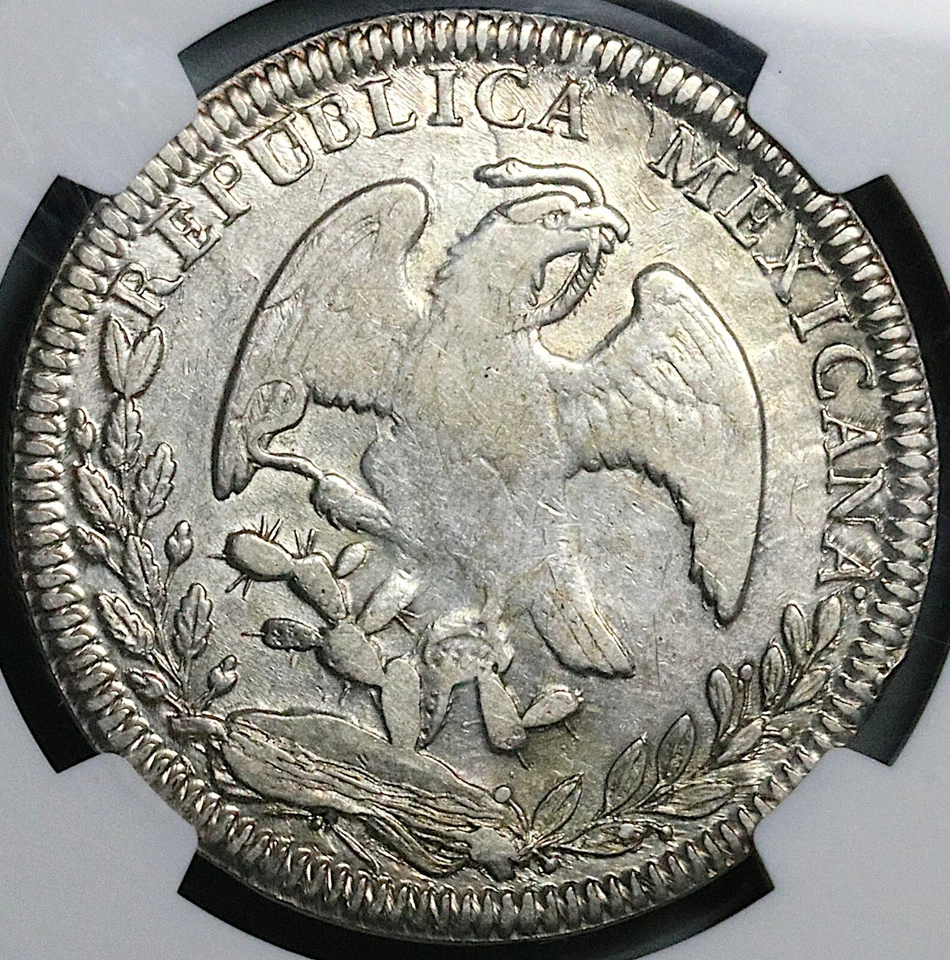 1830-Go NGC XF Mexico 8 Reales Guanajuato Single Dot Scarce Coin (25041201C) - Image 4 of 4