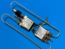 Set of 2 Ducommun SMA Relay 2SE1T11JB W/ MCL BW-S14W5+ attenuator 5W 12VDC 14db