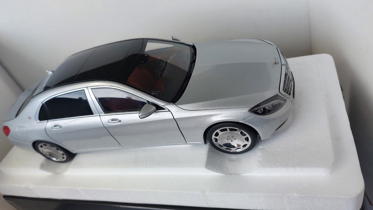 Autoart Mercedes Maybach S Class S600 Silver 1:18 In Box Mint | eBay