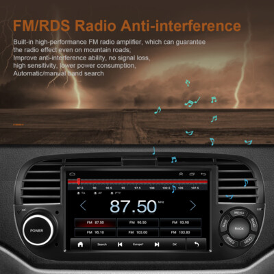 Autoradio Android Per Fiat 500 2007-2015 - Stereo 7 Pollici Con GPS, Bluetooth, WiFi E RetroCamera