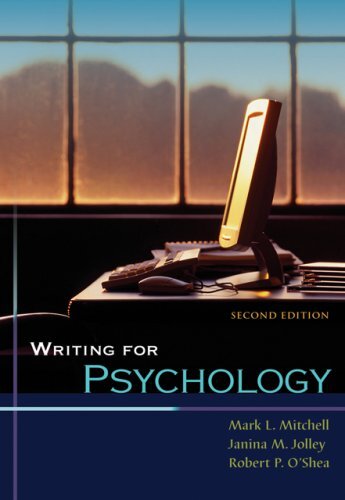 SCHREIBEN FÜR PSYCHOLOGIE von Mark L. Mitchell & Janina M. Jolley **Top** - Bild 1 von 1