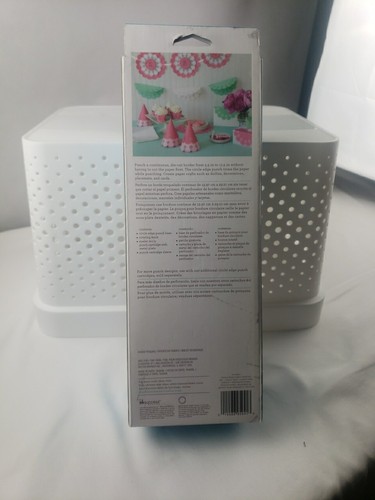 Juego de inicio Martha Stewart Circle Edge Punch nuevo en caja álbum de recortes artesanal vacaciones - Imagen 3 de 4