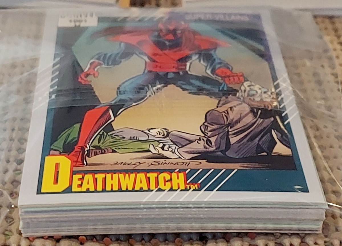 rare 1991 marvel cards Superheroes Trading Card Treats Card Set 6 Impel PSA Graded Hologram Reveal: 1991