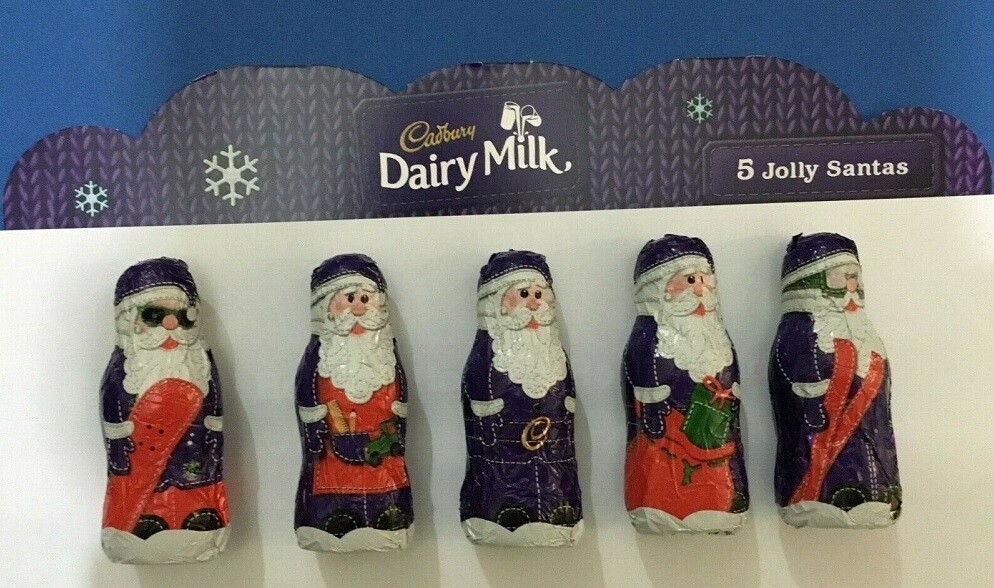 Cadburys Lindt Chocolates Santa CHRISTMAS Tree Decorations Kids Gift🍬🍬