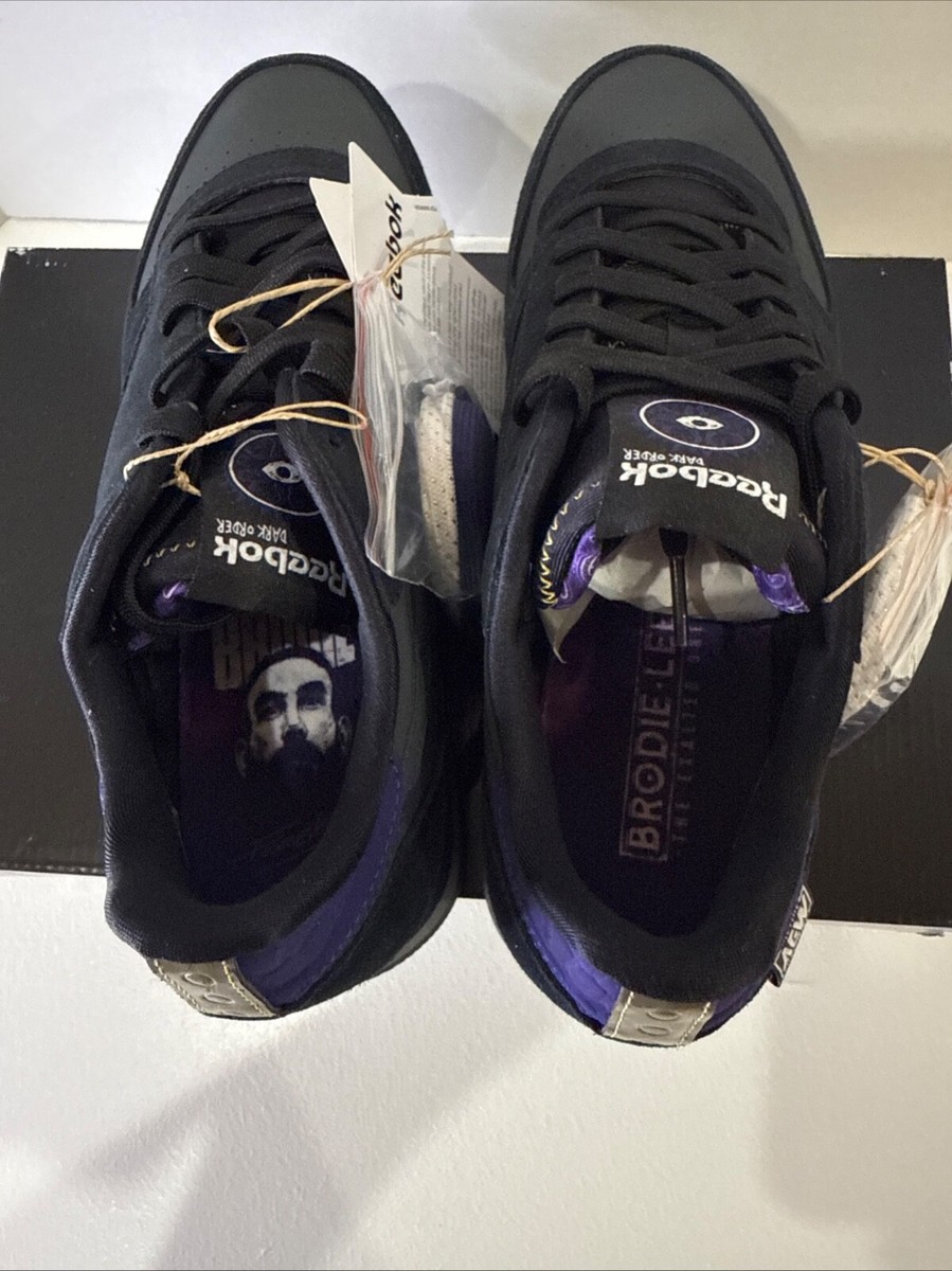The‎ Brodie x Reebok AEW Wrestling Classic Sneakers Black \'Brodie Lee\' Men\'s 10 Reebok AEW x Classic Leather Brodie Lee - Size 10.5 | eBay main image 4