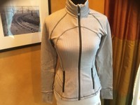 Lululemon Hustle In Your Bustle Heathered Herringbone (hhsl) Jacket 6 8 10 12 Lululemon Hustle In Your Bustle Heathered Herringbone (hhsl) Jacket 6 8 10 12