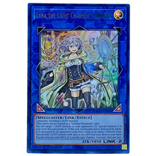 Yugioh Lyna The Light Charmer, Lustrous 1st Edition Foil Card 2020