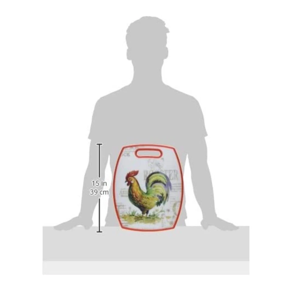 Colección de tablas de cortar gallo de 3 piezas Cuisinart CCB-3PCROS Foto 4 de 4