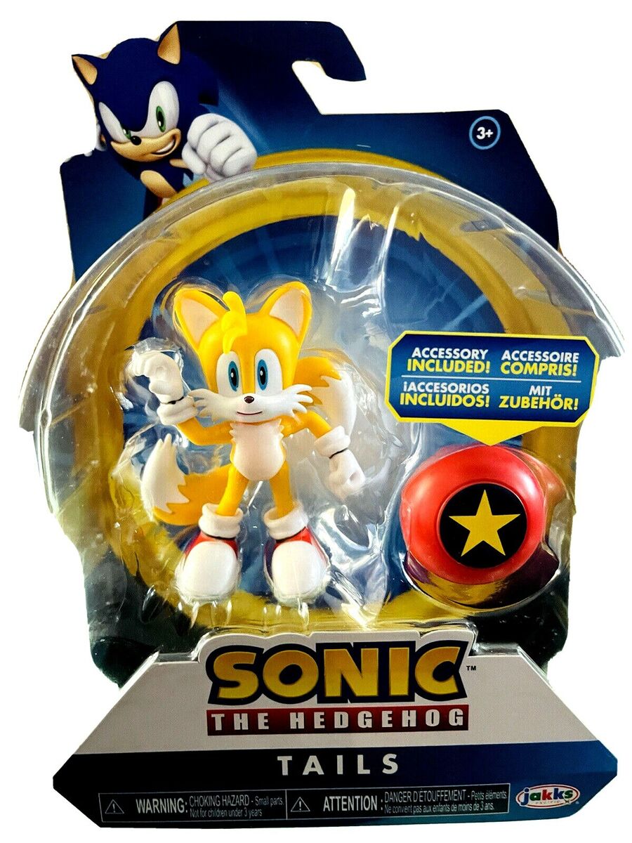  Sonic the Hedgehog 2 The Movie 4 Articulated Action Figure  Collection (Tails (Flying))