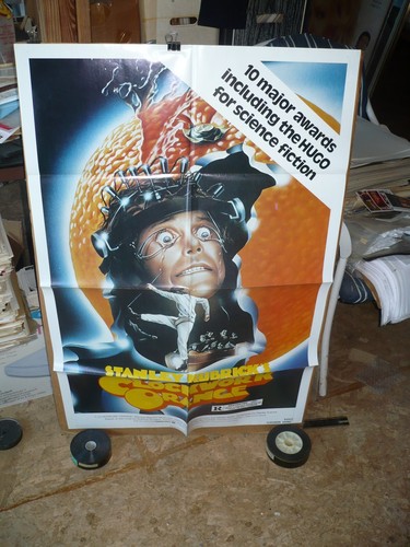 CLOCKWORK ORANGE, nr mint reissue 1-sht / movie poster (Stanley Kubrick) - 1982
