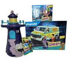 PLAYMOBIL Scooby Doo Ghost lot-Mystery Machine 70286, Shaggy/Scooby 70287