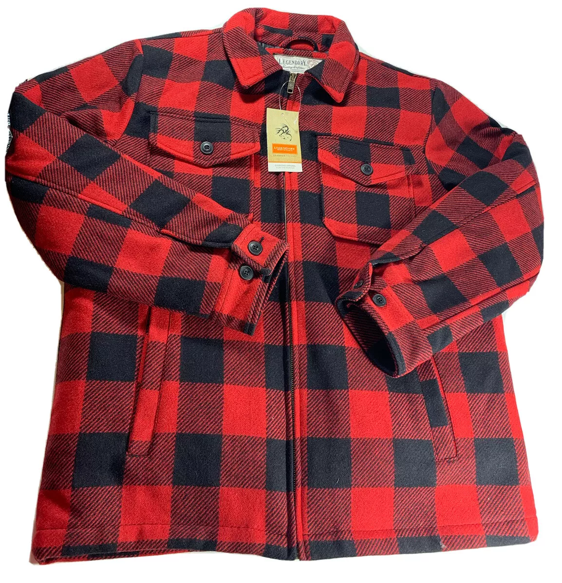 Legendary whitetails the shop outdoorsman buffalo plaid jacket