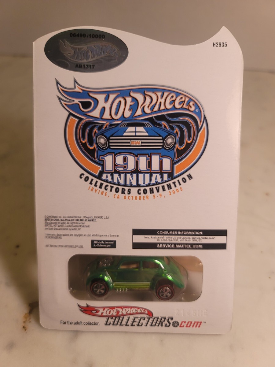 ホットウィール コレクターコンベンション限定　VW BUG 3500台限定 Hot Wheels 19th Annual Collectors Convention Series Custom