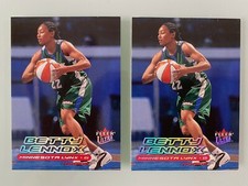 2000 Ultra WNBA #133 Betty Lennox RC Lot of (2) NM/MT