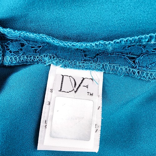 DIANE VON FURSTENBERG DVF Fifi Lace Dress in Peacock $428 Size 4 - Picture 7 of 8