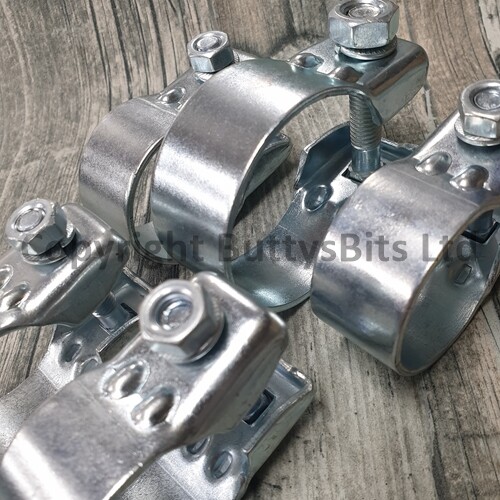 Porsche 912 Heavy Duty Auspuffschellen Set (reicht für 1 Lagerauspuff) - Bild 6 von 8