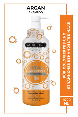 Morfose Argan Hair Shampoo 1000ml   Colorierte Haare   Orange   Haarshampoo