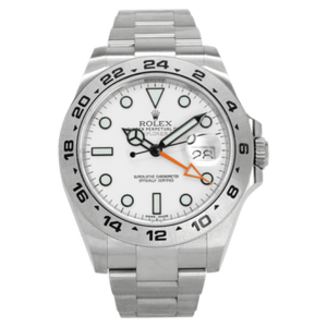 Rolex Explorer II White Men's Watch 