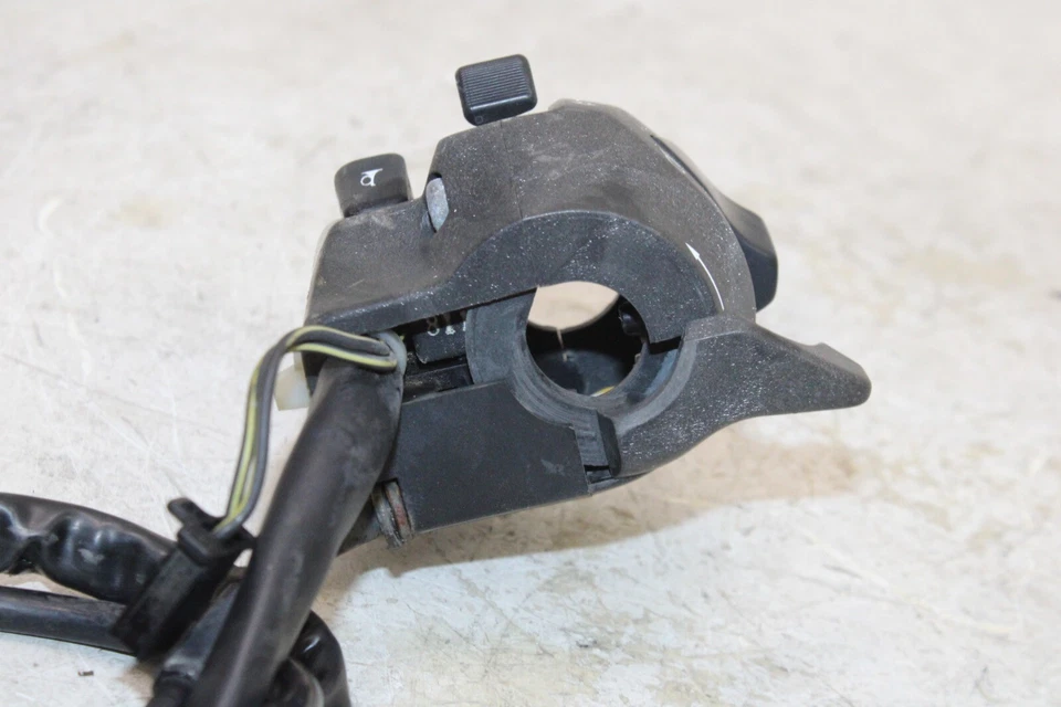 97-98 SUZUKI GSXR600 OEM LEFT CLIP ON HANDLE HORN SIGNALS SWITCH SWITCHES - Image 4 of 4