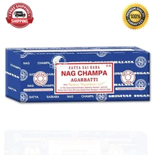 Satya Sai Baba Nag Champa Agarbatti, 250gms Hand Rolled Fine Quality Incense Sti
