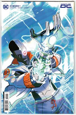 CYBORG #1 (2023)- 1:25 NIKOLAS DRAPER-IVEY CARDSTOCK VARIANT- DAWN OF DC