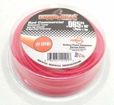 12101 Rotary Red Nylon Commercial Round Trimmer Line .065"x50' Loop