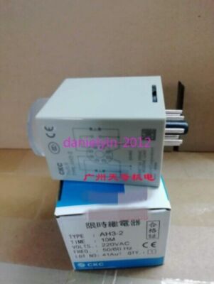 1pcs new CKC sunling motor time relay AH3-2 10M AC220V #W4