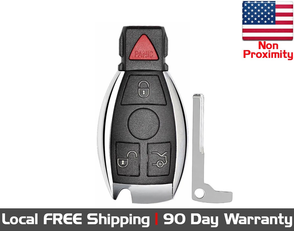 RemoteLOCL E062台 1x New Replacement Remote Key Fob For Select Mercedes Vehicle