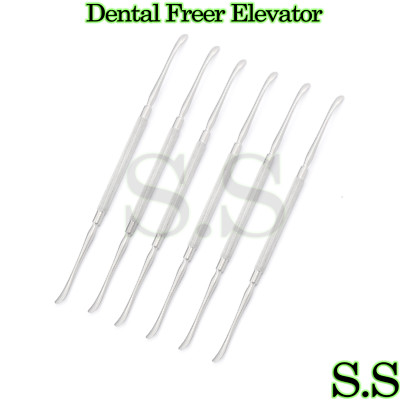 6 Freer Elevator Surgical Veterinary Instruments