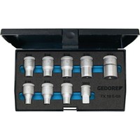 SteckschlüSselsatz Tx 19 E-09 9-Tlg.1/2 Zoll E10-E24 Gedore