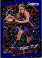 2025 Panini Prizm WNBA #30 Penny Taylor Blue Velocity Prizms