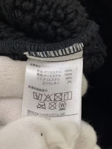 VANSON/Jacket/M/Polyester/BLK - image 4